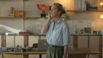 Jac + Jack Oslo Shirt worn by Evelyn Jones (Asher Keddie) as seen in Strife (S02E05)
