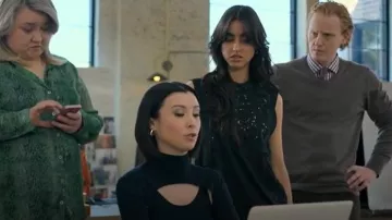Sass & Bide Sacred Journey Top worn by Opal (BeBe Bettencourt) as seen in Strife (S02E05)