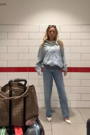 Jimmy Choo Ixia Pumps worn by Alix Earle on her Tiktok on May 27, 2025