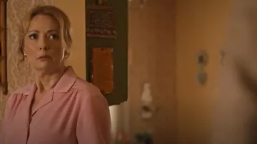 BranchesVintage Fitted Top worn by Mary Critch (Claire Rankin) as seen in Son of a Critch (S04E08)