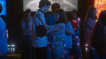 Other Designers Activewear Full Print Crewneck worn by Fox (Sophia Powers) as seen in Son of a Critch (S04E09)