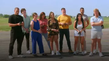 Fashion Nova Conjunto De Short Flying So Far 3 Piece Tropical worn by Tai Lowry as seen in Destination X (S01E01)