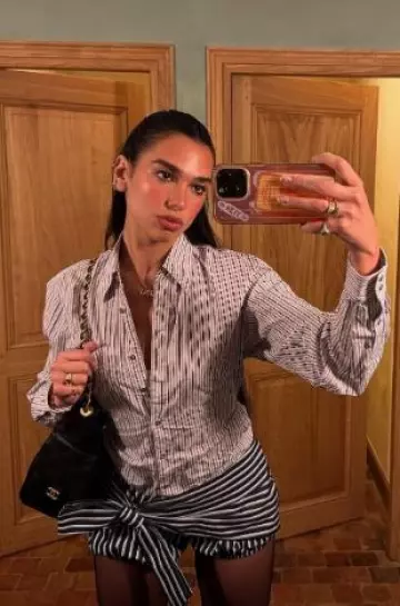 Chanel Bag Medium Handbag worn by Dua Lipa on her Instagram post on May 26, 2025