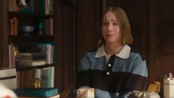 Dunst Rugby Polo worn by Ava (Hannah Einbinder) as seen in Hacks (S04E10)