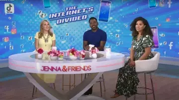 Polo Ralph Lauren Short Sleeve Midi Dress worn by Jenna Bush Hager as seen in Today with Jenna & Friends on May 29, 2025