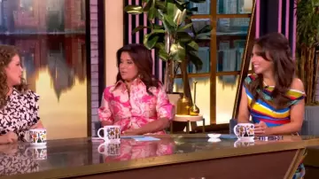 Staud Phare Silk Dress worn by Alyssa Farah Griffin as seen in The View on May 30, 2025