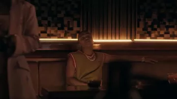 Marni Chaleco de lana bordado usado por Britney (Amari Noelle) como se ve en The Chi (S06E09)