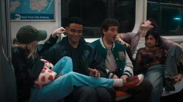 Converse Red Chuck Taylor All Star Low Top Sneakers worn by Billie (Lucy Freyer) as seen in Adults (S01E01)