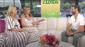 Cara Cara Orel Vestido usado por Jenna Bush Hager como se ve en Today with Jenna & Friends el 3 de junio de 2025