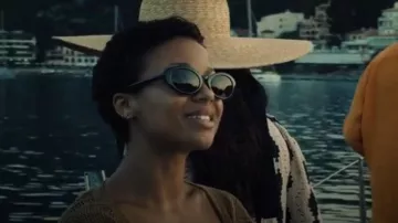 Mango Acetate Frame Sunglasses worn by Harper Stern (Myha'la Herrold) as seen in Industry (S03E02)