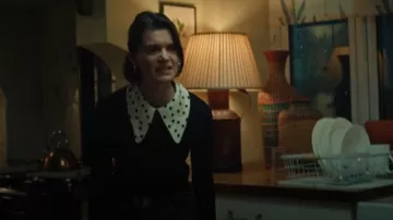 Claudie Pierlot Collared Sweater worn by Diana as seen in Industry (S03E04)