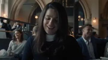 Van Cleef & Arpels Vintage Alhambra Pendant worn by Yasmin Kara-Hanani (Marisa Abela) as seen in Industry (S03E06)