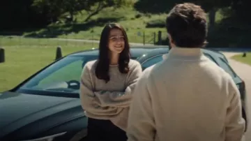 Arket Alpaca Jumper worn by Yasmin Kara-Hanani (Marisa Abela) as seen in Industry (S03E08)