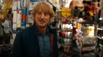 Lacoste Crocodile Bomber Jacket Full Zipper Small Logo Embroidered worn by Pryce Cahill (Owen Wilson) as seen in Stick (S01E01)