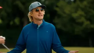 Ray-Ban Aviator Gold Frame Light Brown worn by Pryce Cahill (Owen Wilson) as seen in Stick (S01E02)
