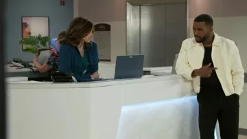 Zara Technical Pants with Bands worn by Andre Richardson (Sean Freeman) as seen in Beyond the Gates (S01E65)