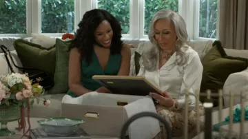 Sam Edelman Christy Box Small Convertible Shoulder Bag worn by Naomi Hamilton Hawthorne (Arielle Prepetit) as seen in Beyond the Gates (S01E65)