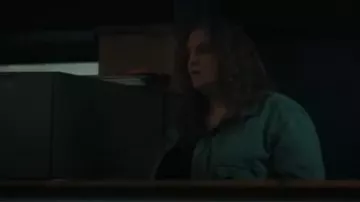 Junior SO® Twill Bomber Jacket worn by Stout (Melissa Gilleece) as seen in Mayor of Kingstown (S03E09)