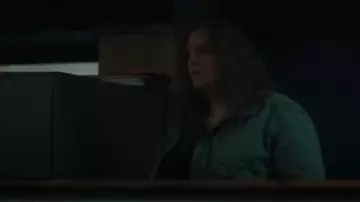 Junior SO® Twill Bomber Jacket worn by Stout (Melissa Gilleece) as seen in Mayor of Kingstown (S03E09)