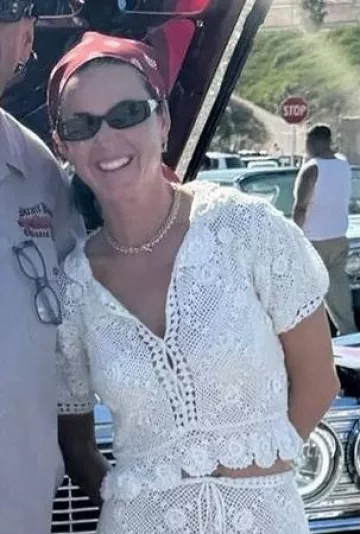 Doen Clemente Top worn by Katy Perry on the Instagram in Santa Barbara on August 25, 2024