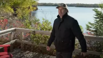 Denver Hayes Men's Casual Jacket worn by Harry 'Sully' Sullivan (Scott Patterson) as seen in Sullivan's Crossing (S03E05)