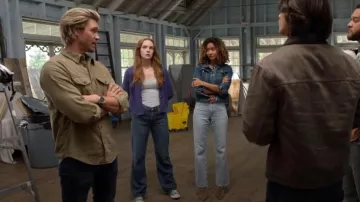 Filson Moleskin Seattle Shirt worn by Cal Jones (Chad Michael Murray) as seen in Sullivan's Crossing (S03E06)