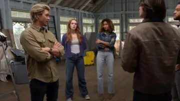 Filson Moleskin Seattle Shirt worn by Cal Jones (Chad Michael Murray) as seen in Sullivan's Crossing (S03E06)