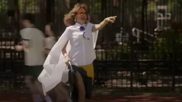 Halston Cole Shirt in Poplin worn by Lisa Todd Wexley (Nicole Ari Parker) as seen in And Just Like That… (S03E02)