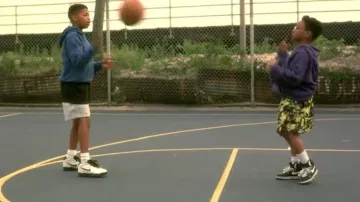 The pair of Nike Air Sonic Flight of Jesus child (Jade Yorker) in He Got Game