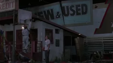 The pair of Nike Air Flight Lite of Sidney Deane (Wesley Snipes) in white do not know how to jump