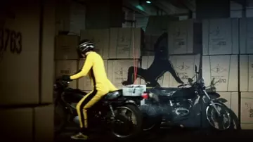 Sneakers Asics Onitsuka Tiger yellow of Hai Tien (Bruce Lee) game of death