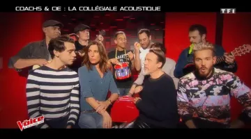 Le sweatshirt coloré Givenchy de Matt Pokora dans The Voice : la plus belle voix 2017
