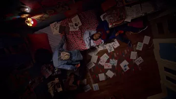 The Puma shoes Suede black Boo-Boo Kipling (Tremaine Brown Jr) in The Get Down S01E09