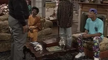 The Nike Air Jordan V William in The Prince of Bel-Air