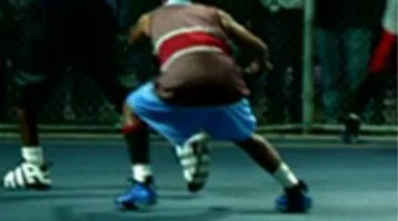 The pair of Nike Air Foamposite Blue in He Got Game