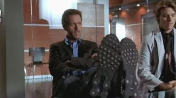 The Nike Shox of Hugh Laurie in Doctor House