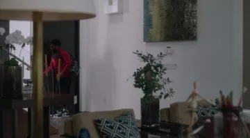 Sneakers Nike Air Jordan 1 black and white in Ballers S01E02