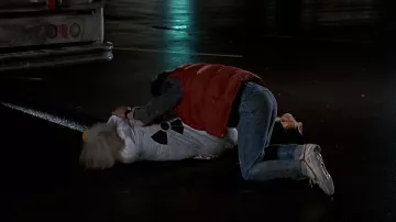 The white shoes Nike de Marty McFly (Michael J. Fox) in Back to the future