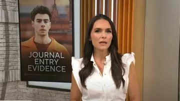 Dea Kudibal Devanti Dress worn by Lilia Luciano as seen in CBS Mornings on June 5, 2025