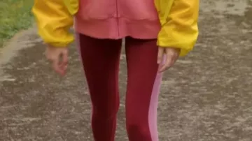 Leggings côtelés à blocs de couleurs Beach Riot portée par Maxine Baker (Sara Waisglass) dans Ginny & Georgia (S03E02)