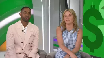 Simkhai Zelma Maxi Dress worn by Jenna Bush Hager as seen in Today on June 9, 2025