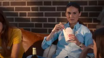 Ralph Lauren Slim Fit Oxford Shirt worn by Klara Rapp (Tindra Monsen) as seen in Barracuda Queens (S02E01)