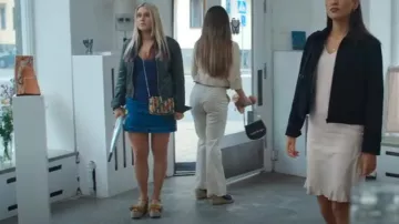 Pull&Bear Platform Sandals worn by Mia Thorstensson (Tea Stjärne) as seen in Barracuda Queens (S02E02)