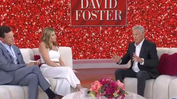 Mango Belted Wide Leg Jumpsuit worn by Jenna Bush Hager as seen in Today with Jenna & Friends on June 11, 2025