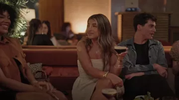 Robe bustier Aqua Tan portée par Gia Giudice dans Next Gen NYC (S01E01)