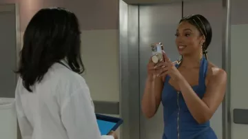 By.Dyln Ramona Corset Top worn by Chelsea Hamilton (Rhonnirose Mantilla) as seen in Beyond the Gates (S01E70)