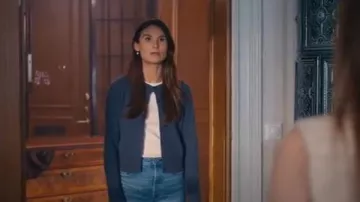 Subdued Botton Down Cardigan worn by Klara Rapp (Tindra Monsen) as seen in Barracuda Queens (S02E05)