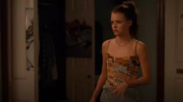 Rowdy Lynn Boutique Pony Up Corset Top porté par Maxine Baker (Sara Waisglass) comme on le voit dans Ginny & Georgia (S03E10)