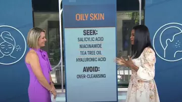 Zimmermann Illustration Buttoned Mini Dress worn by Michelle Henry as seen in Today on June 12, 2025