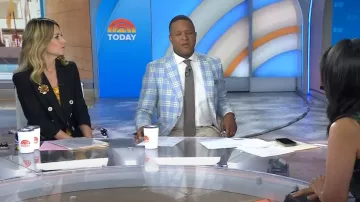 Veronica Beard Tomi Dickey Jacket worn by Savannah Guthrie as seen in Today on June 13, 2025